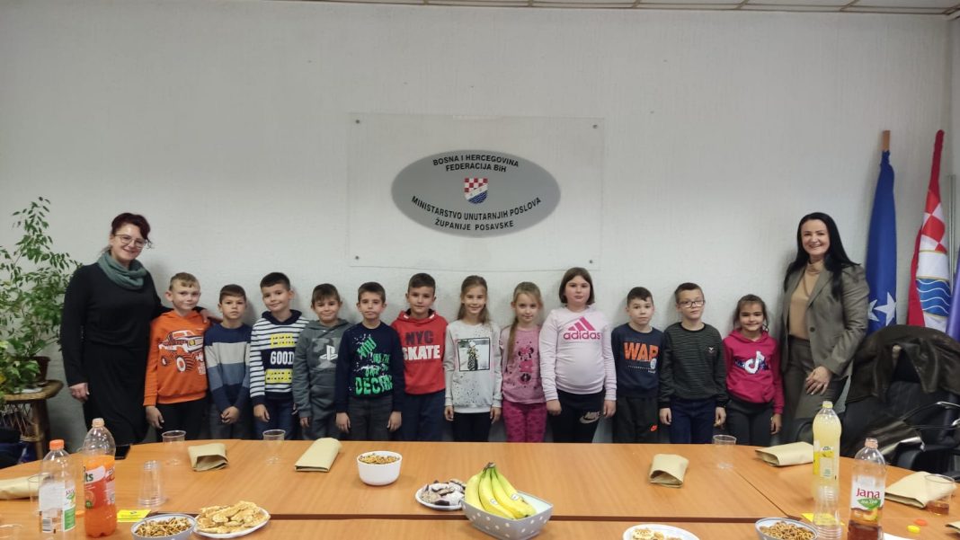 Učenici u posjeti MUP
